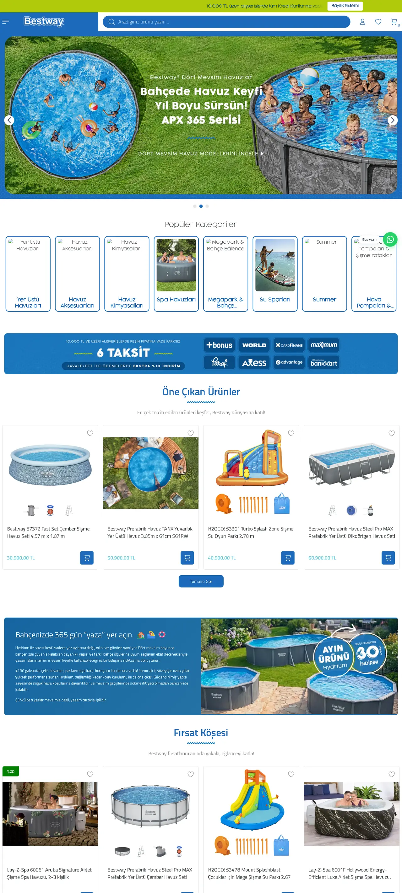 Bestway web sitesi