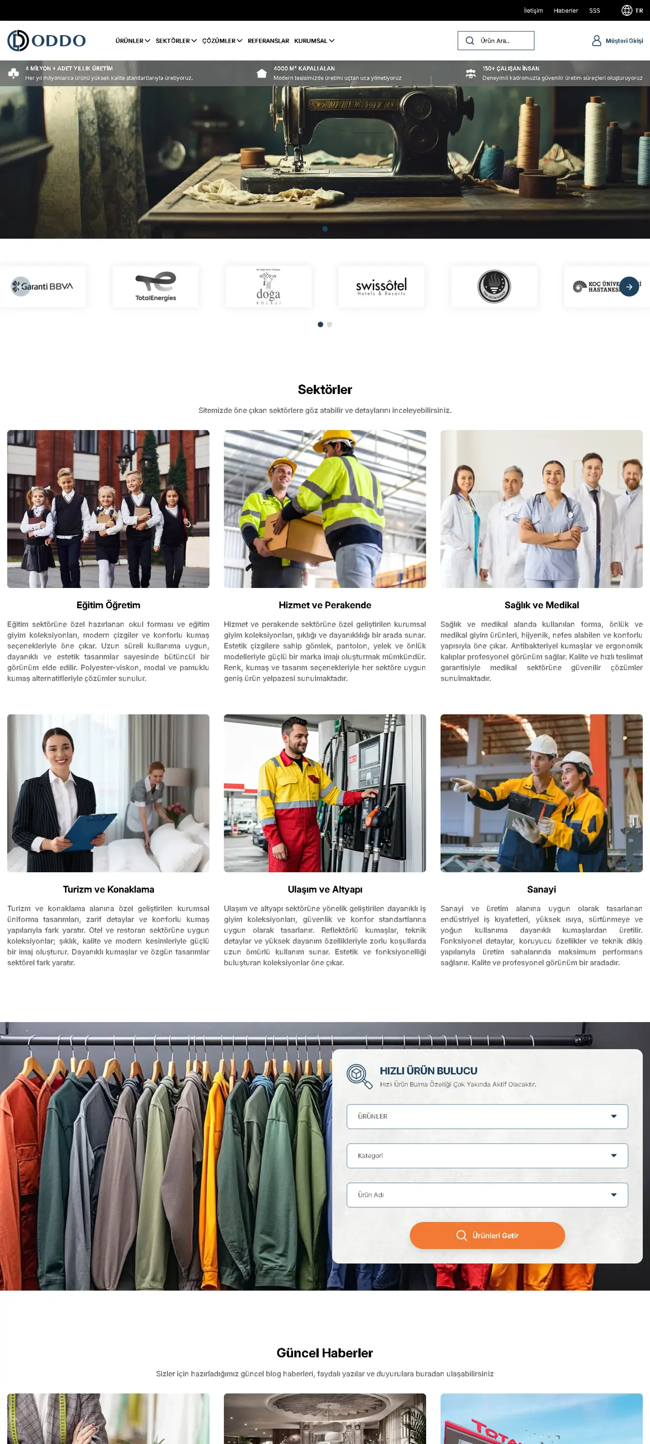 ODDO web sitesi