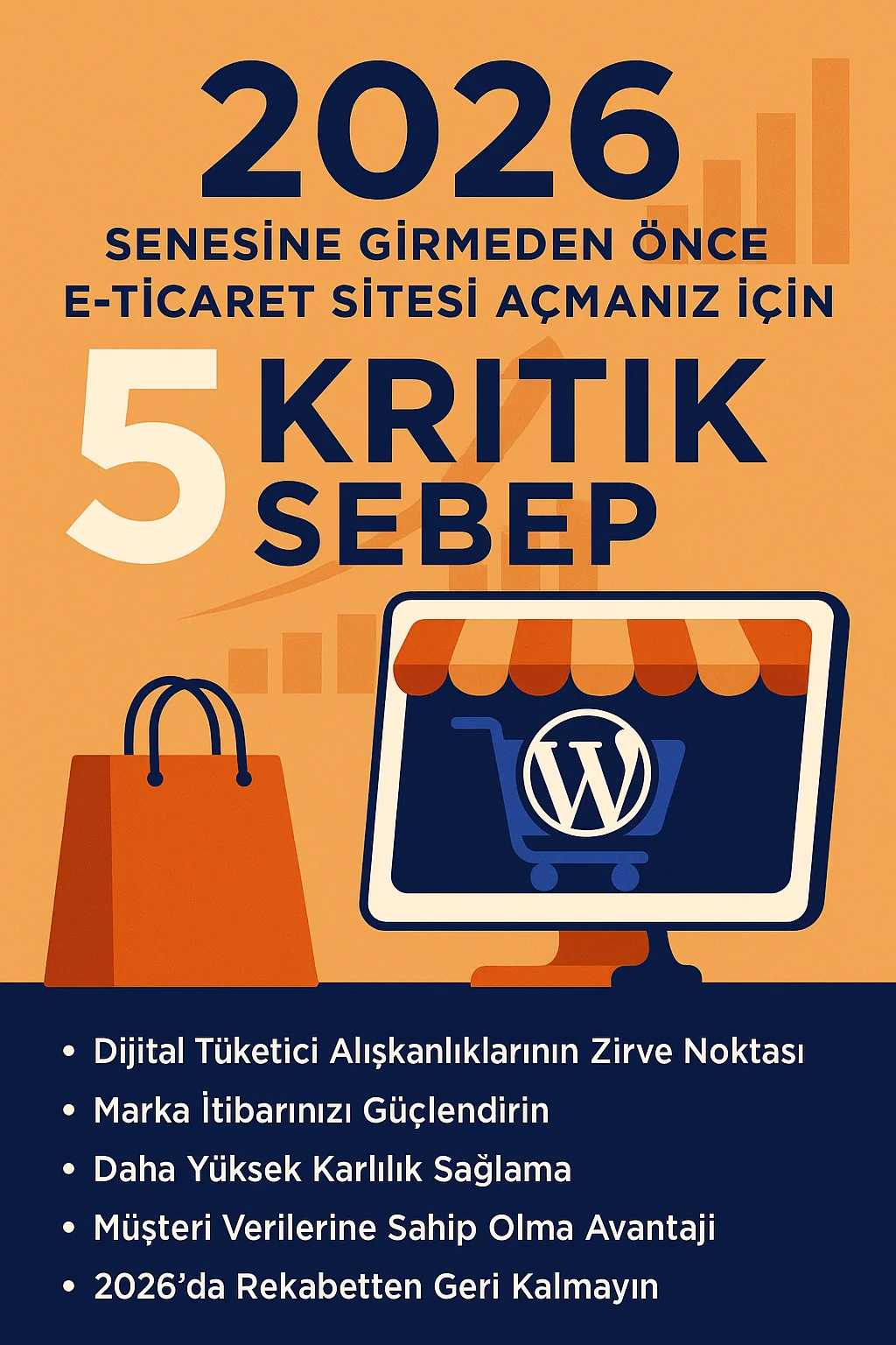2026 Senesine Girmeden Önce E-Ticaret Sitesi Açmanız İçin 5 Kritik Sebep
