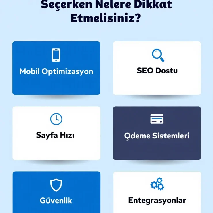 2025’te E-Ticaret Altyapısı Seçerken Nelere Dikkat Etmelisiniz?