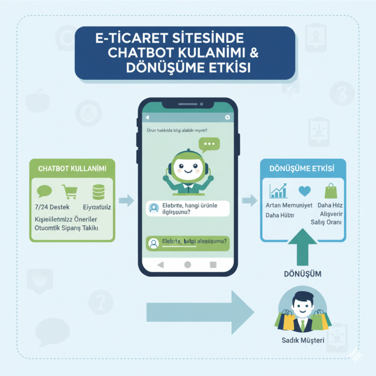 E-Ticaret Sitesinde Chatbot Kullanımı & Dönüşüme Etkisi