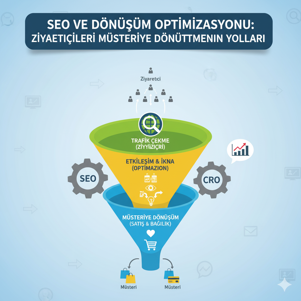 SEO ve Dönüşüm Optimizasyonu: Ziyaretçileri Müşteriye Dönüştürmenin Yolları
