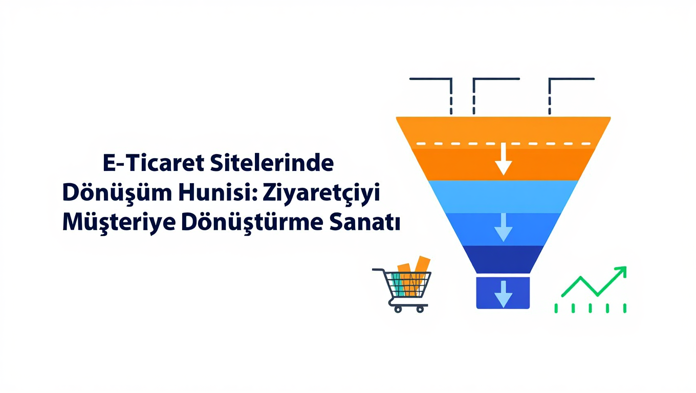 E-Ticaret Sitelerinde Dönüşüm Hunisi: Ziyaretçiyi Müşteriye Dönüştürme Sanatı
