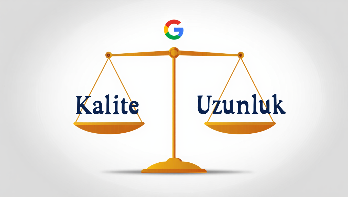 İçerik Uzunluğu mı Kalitesi mi? Google’ın Gerçek Tercihi Ne?