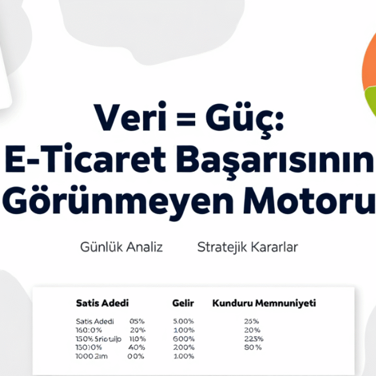 Veri = Güç: E-Ticaret Başarısının Görünmeyen Motoru